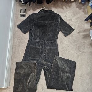 Universal Thread Charcoal Wide Leg Jumpsuit